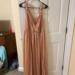 Pink Lily Maxi Dress